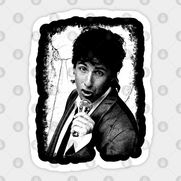 Adam Sandler Vintage Distressed Sticker by GothBless